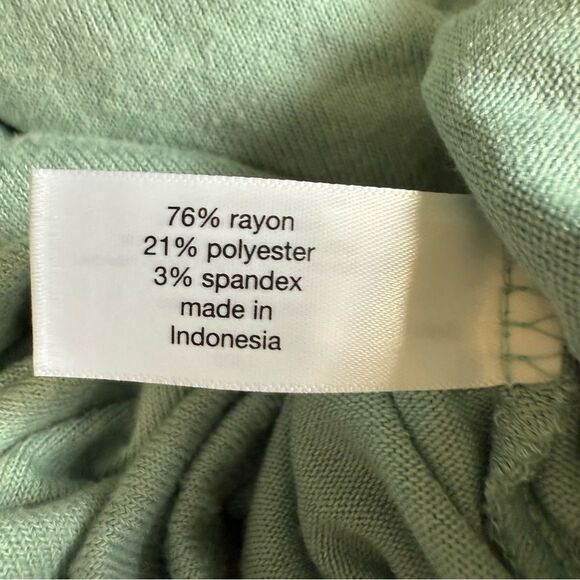 Lane Bryant Light Blue Women's Wrap Top 18/20 - Picture 7 of 8